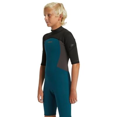 Quiksilver Prologues 2/2 SS SP Bz Combinaisons humides Garçon, Midnight Turquoise, L Quiksilver Prologues 2/2 SS SP Bz Combinaisons humides Garçon, Midnight Turquoise, L