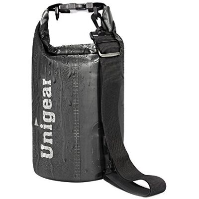 Unigear Sac Étanche Nautique PVC Dry Bag 2-55 L avec Pochette Téléphone Sac imperméable à fermeture roulée, tailles 2 à 55 L, pour paddle, kayak, pêche, camping, plage et sports aquatiques Unigear Sac Étanche Nautique PVC Dry Bag 2-55 L avec Pochette Téléphone Sac imperméable à fermeture roulée, tailles 2 à 55 L, pour paddle, kayak, pêche, camping, plage et sports aquatiques