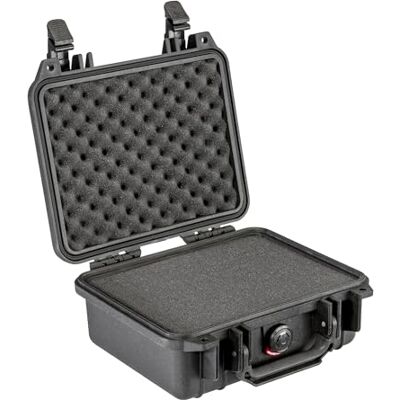 Pelican 1200 Étui avec mousse Noir Pelican 1200 Étui avec mousse Noir