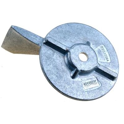 Recmar Rec17264t2 Anode en Zinc - Anode en Zinc Marine 105x165mm Recmar Rec17264t2 Anode en Zinc - Anode en Zinc Marine 105x165mm