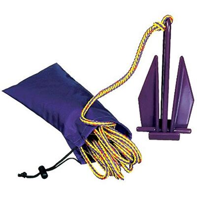 Airhead PWC Fluke Anchor, sac en nylon, corde Airhead PWC Fluke Anchor, sac en nylon, corde