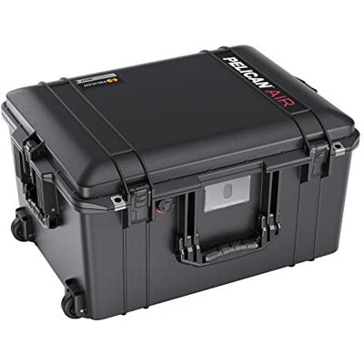 Pelican Air 1607 Étui sans mousse (édition 2020 avec loquets à bouton-poussoir) – Noir, 016070-0011-110 Pelican Air 1607 Étui sans mousse (édition 2020 avec loquets à bouton-poussoir) – Noir, 016070-0011-110