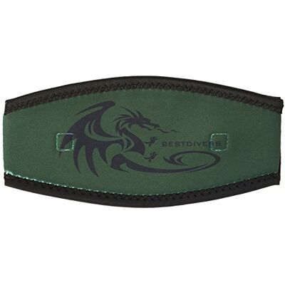Best divers Bracelet masque en néoprène, double Velcro, dragon Best divers Bracelet masque en néoprène, double Velcro, dragon