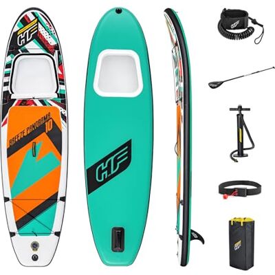 Bestway paddle sup gonflable breeze panorama avec hublot 65377 Bestway paddle sup gonflable breeze panorama avec hublot 65377