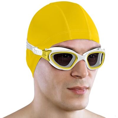 AqtivAqua Lunettes de Natation Lunettes Piscine Enfants Adultes Femme Homme DX-P (Or Métallique, Étui Argent, Verre Teinté) AqtivAqua Lunettes de Natation Lunettes Piscine Enfants Adultes Femme Homme DX-P (Or Métallique, Étui Argent, Verre Teinté)