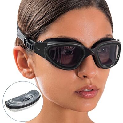 AqtivAqua DX Lunettes de Natation Lunettes Piscine Enfants Adultes Femme Homme (Noir, Teinte) AqtivAqua DX Lunettes de Natation Lunettes Piscine Enfants Adultes Femme Homme (Noir, Teinte)