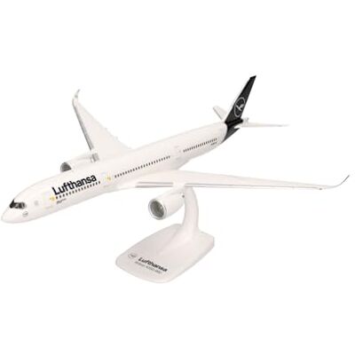 Herpa maquette avion Lufthansa Airbus A350-900, echelle 1/200, Snap-fit model, pièce de collection, d'avion avec support, figurine plastique Herpa maquette avion Lufthansa Airbus A350-900, echelle 1/200, Snap-fit model, pièce de collection, d'avion avec support, figurine plastique