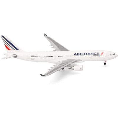 Herpa maquette avion Air France Airbus A330-200,echelle 1/200, model, pièce de collection, d'avion sans support, figurine plastique Herpa maquette avion Air France Airbus A330-200,echelle 1/200, model, pièce de collection, d'avion sans support, figurine plastique