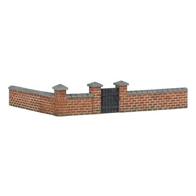 Hornby R7354 OO Gauge Front and Left Hand Victorian Terrace House Garden Wall Model Railway Accessories, Miniature Diorama Scenery for Train Sets Réaliste Train Scenery Model Échelle 1:76 Hornby R7354 OO Gauge Front and Left Hand Victorian Terrace House Garden Wall Model Railway Accessories, Miniature Diorama Scenery for Train Sets Réaliste Train Scenery Model Échelle 1:76
