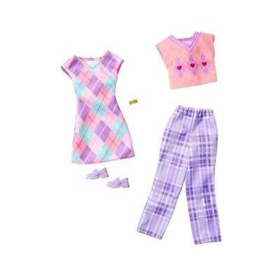 Barbie Collection de vêtements 2 packs GWF04-HYV06 Barbie Collection de vêtements 2 packs GWF04-HYV06