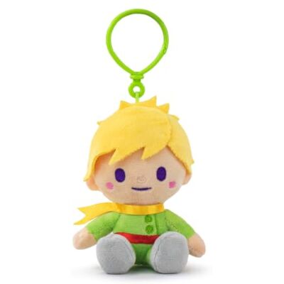 Barrado Porte-clés en peluche Le Petit Prince avec crochet plastique 14cm 16003023 Barrado Porte-clés en peluche Le Petit Prince avec crochet plastique 14cm 16003023