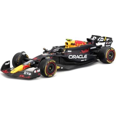 Bburago Red Bull Racing RB20 Sergio Perez #11 2024 Modèle réduit réaliste à l'échelle 1:43, piloté par Sergio Pérez, licence officielle Red Bull, âge recommandé 3+ ans Bburago Red Bull Racing RB20 Sergio Perez #11 2024 Modèle réduit réaliste à l'échelle 1:43, piloté par Sergio Pérez, licence officielle Red Bull, âge recommandé 3+ ans