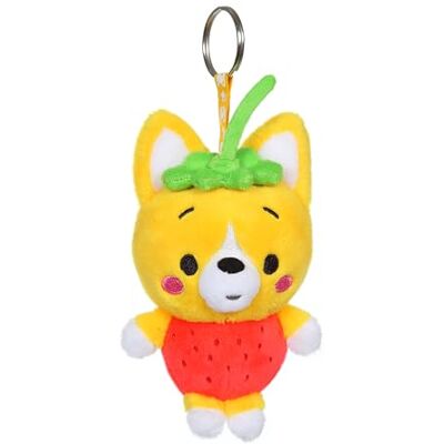 Gipsy Toys – Peluche Little Corgi Cuties 12 CM : Porte-CLES Corgi Fraise Gipsy Toys – Peluche Little Corgi Cuties 12 CM : Porte-CLES Corgi Fraise