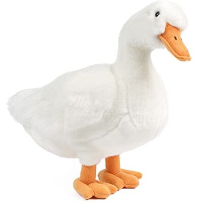 Living Nature Canard en peluche Canard moelleux Cadeau pour enfants 35,6 cm Living Nature Canard en peluche Canard moelleux Cadeau pour enfants 35,6 cm