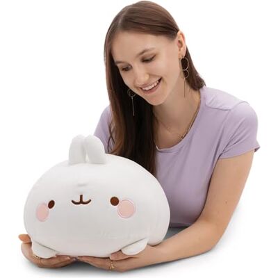 NICI - Coussin décoratif Lapin Molang 30x40 cm, 47752, Blanc, 1 Stück (1er Pack) NICI - Coussin décoratif Lapin Molang 30x40 cm, 47752, Blanc, 1 Stück (1er Pack)