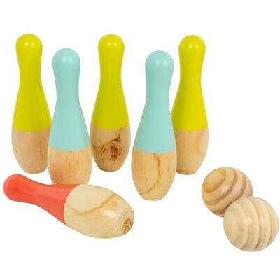 Set de quilles en bois Mookie - Jeu de jardin extérieur Set de quilles en bois Mookie - Jeu de jardin extérieur