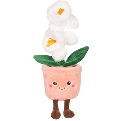 Gipsy TOYS Mimi Flowers Peluche Fleur Orchidée avec Pot Beige 24 cm Idée Cadeau Enfant et Adulte Peluche Kawaii Doux et Lavable Peluches Fleur Positive Gipsy TOYS Mimi Flowers Peluche Fleur Orchidée avec Pot Beige 24 cm Idée Cadeau Enfant et Adulte Peluche Kawaii Doux et Lavable Peluches Fleur Positive