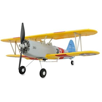 Amewi AMXFlight N2S-2 Stearman Avion radiocommandé 6G/3D 6 canaux RTF 360 mm Amewi AMXFlight N2S-2 Stearman Avion radiocommandé 6G/3D 6 canaux RTF 360 mm