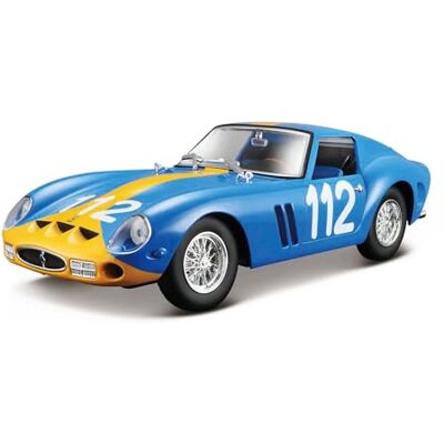 Bburago Ferrari 250 GTO 1:24 Kit 18-26588 DIY Modèle d'installation de voiture Bburago Ferrari 250 GTO 1:24 Kit 18-26588 DIY Modèle d'installation de voiture
