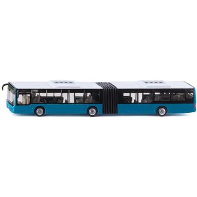 Siku 3736, Bus Articulé MAN, 1:50, 2 Planches d'Autocollants Incluses, Métal/Plastique, Turquoise, Modèle réduit, Pneus en Caoutchouc, Portes ouvrables Siku 3736, Bus Articulé MAN, 1:50, 2 Planches d'Autocollants Incluses, Métal/Plastique, Turquoise, Modèle réduit, Pneus en Caoutchouc, Portes ouvrables