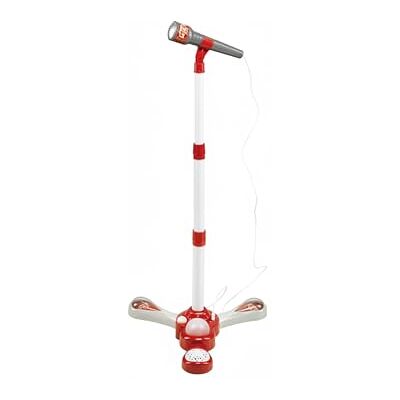 Baroni Toys Microphone pour enfants 3 ans avec lumières – microphone jouet musical avec effets sonores et lumineux pour petits chanteurs (microphone avec tige rose) Baroni Toys Microphone pour enfants 3 ans avec lumières – microphone jouet musical avec effets sonores et lumineux pour petits chanteurs (microphone avec tige rose)