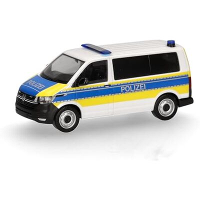 Herpa maquette voiture VW T6.1 Bus "Police de Basse-Saxe, echelle 1/87, model allemand, pièce de collection, figurine plastique Herpa maquette voiture VW T6.1 Bus "Police de Basse-Saxe, echelle 1/87, model allemand, pièce de collection, figurine plastique