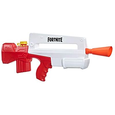 Nerf Super Soaker Fortnite, Blaster à Eau Burst AR, arrosage à Pompe, Jeu d'eau extérieur d'été, pour Jeunes, Ados et Adultes Nerf Super Soaker Fortnite, Blaster à Eau Burst AR, arrosage à Pompe, Jeu d'eau extérieur d'été, pour Jeunes, Ados et Adultes