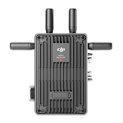 DJI Récepteur vidéo, transmission sans fil de 6 m 1080p/60 fps, sauts de fréquence automatique sans couture, récepteur uniquement, latence ultra-faible, transmet des métadonnées via SDI, Dual-Link SDI DJI Récepteur vidéo, transmission sans fil de 6 m 1080p/60 fps, sauts de fréquence automatique sans couture, récepteur uniquement, latence ultra-faible, transmet des métadonnées via SDI, Dual-Link SDI