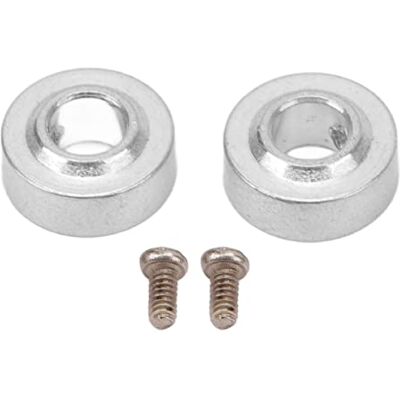 Lylithuif Anneau de retenue de broche d'hélicoptère ensemble d'anneau fixe en métal en acier inoxydable durable installation facile pour hélicoptère télécommandé K130 K200 argent 2 pièces Lylithuif Anneau de retenue de broche d'hélicoptère ensemble d'anneau fixe en métal en acier inoxydable durable installation facile pour hélicoptère télécommandé K130 K200 argent 2 pièces