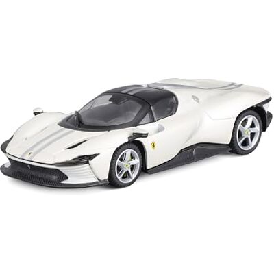Bburago Ferrari Daytona SP3 18-36914 Voiture miniature de haute qualité à l'échelle 1:43 Ferrari Signature Edition, boîtier rigide, 10 cm, blanc Bburago Ferrari Daytona SP3 18-36914 Voiture miniature de haute qualité à l'échelle 1:43 Ferrari Signature Edition, boîtier rigide, 10 cm, blanc