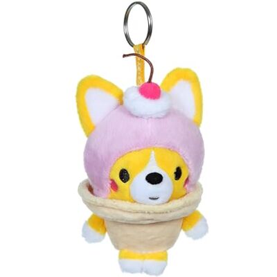 Gipsy Toys – Peluche Little Corgi Cuties 12 CM : Porte-CLES Corgi Glace Gipsy Toys – Peluche Little Corgi Cuties 12 CM : Porte-CLES Corgi Glace