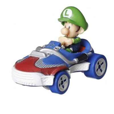 Hot Wheels Super Mario Bros Luigi (GLP37) Hot Wheels Super Mario Bros Luigi (GLP37)
