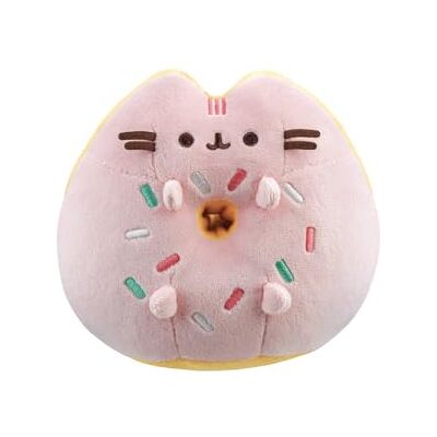 Aurora , 61589, Pink Donut Pusheen 5.5In, Soft Toy, Pink Aurora , 61589, Pink Donut Pusheen 5.5In, Soft Toy, Pink