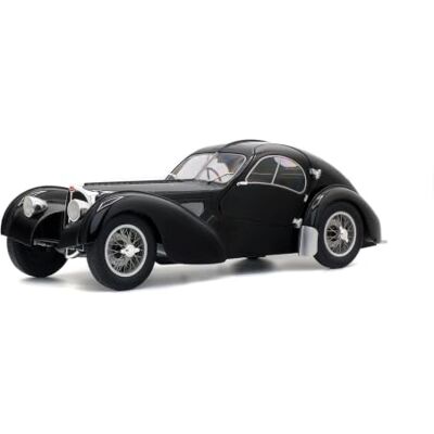 Solido BUGATTI 57 SC Atlantic 1938-1/18, Noir Solido BUGATTI 57 SC Atlantic 1938-1/18, Noir