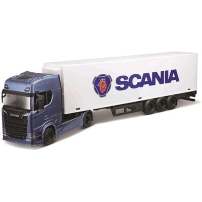 Bburago Scania 770S 1:43 18-31468 Camion avec pression Bleu Bburago Scania 770S 1:43 18-31468 Camion avec pression Bleu