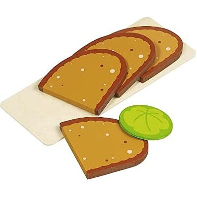 Goki Brotscheiben, 4 Scheiben, 1 Salatblatt Goki Brotscheiben, 4 Scheiben, 1 Salatblatt