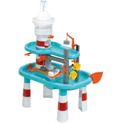 Klein Theo 7715 Aqua Action Lighthouse Table de jeu aquatique XXL Jouet interactif et motricité Jouet pour enfants à partir de 3 ans Klein Theo 7715 Aqua Action Lighthouse Table de jeu aquatique XXL Jouet interactif et motricité Jouet pour enfants à partir de 3 ans