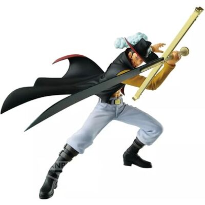 Banpresto Figurine d'action Dracule Mihawk One Piece Battle Record Collection 13 cm Multicolore BP89214P Banpresto Figurine d'action Dracule Mihawk One Piece Battle Record Collection 13 cm Multicolore BP89214P