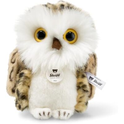 Steiff Peluche Wittie le hibou, Adorable compagnon avec yeux en plastique, Enfants, garçons et filles, 12 cm, Petit format, Multicolore, 045608 Steiff Peluche Wittie le hibou, Adorable compagnon avec yeux en plastique, Enfants, garçons et filles, 12 cm, Petit format, Multicolore, 045608
