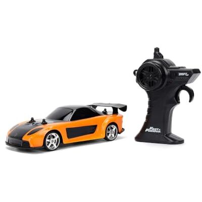 Jada Fast & Furious Radio-Commandée Mazda Drift 1/24 Fonctions Complètes de Pilotage et Turbo sous Licence Officielle A Partir de 6 Ans Jada Fast & Furious Radio-Commandée Mazda Drift 1/24 Fonctions Complètes de Pilotage et Turbo sous Licence Officielle A Partir de 6 Ans