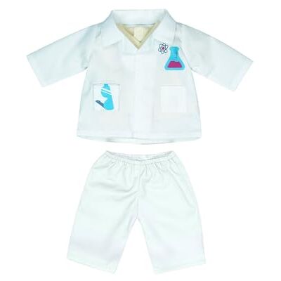 Miniland Vêtements pour Poupée de 38 cm, Robe de Scientifique pour le Jeu de Rôle et la Découverte de l'Artisanat Miniland Vêtements pour Poupée de 38 cm, Robe de Scientifique pour le Jeu de Rôle et la Découverte de l'Artisanat