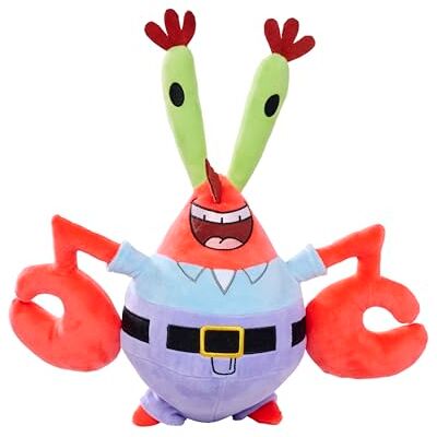 Simba Peluche Bob l'éponge Mr. Krabs, 35 cm, rembourrage recyclé, convient dès les premiers mois de vie Simba Peluche Bob l'éponge Mr. Krabs, 35 cm, rembourrage recyclé, convient dès les premiers mois de vie