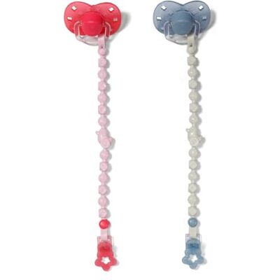 BABY born Tétine magique avec clip, 2 assorties, pour poupées fonctionnelles de 43 cm, 838679 Zapf Creation BABY born Tétine magique avec clip, 2 assorties, pour poupées fonctionnelles de 43 cm, 838679 Zapf Creation