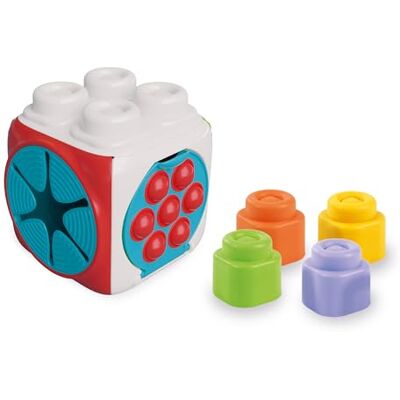 Clementoni Clemmy Cube, Sensory Cube, Multicolore, Pour Enfants 17902 Clementoni Clemmy Cube, Sensory Cube, Multicolore, Pour Enfants 17902