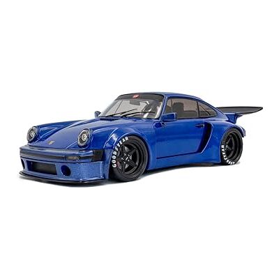 Solido 1:18 KS-R 2024 Modèle Die-Cast Bleu foncé métallisé Réplique détaillée dans un carton de fenêtre avec socle en plastique Modèle de voiture de collection Solido 1:18 KS-R 2024 Modèle Die-Cast Bleu foncé métallisé Réplique détaillée dans un carton de fenêtre avec socle en plastique Modèle de voiture de collection