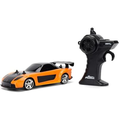 Jada Fast & Furious Radio-Commandée Mazda Drift 1/24 Fonctions Complètes de Pilotage et Turbo sous Licence Officielle A Partir de 6 Ans Jada Fast & Furious Radio-Commandée Mazda Drift 1/24 Fonctions Complètes de Pilotage et Turbo sous Licence Officielle A Partir de 6 Ans
