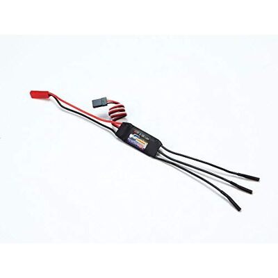 VilogaRC Contrôleur de vitesse électrique ESC 5A/1S ; 5A/2S ; 10 A 20 A 30 A 40 A pour modèles d'avion RC (10 A ESC x 1 pièce) VilogaRC Contrôleur de vitesse électrique ESC 5A/1S ; 5A/2S ; 10 A 20 A 30 A 40 A pour modèles d'avion RC (10 A ESC x 1 pièce)