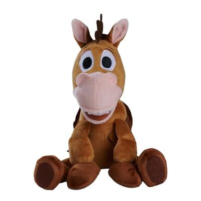 Simba Disney Pixar Toy Story 5 Peluche Bullseye Doudou (25 cm) de Toy Story, cheval en peluche douce, idée cadeau pour enfants et fans, à partir de 0 mois Simba Disney Pixar Toy Story 5 Peluche Bullseye Doudou (25 cm) de Toy Story, cheval en peluche douce, idée cadeau pour enfants et fans, à partir de 0 mois