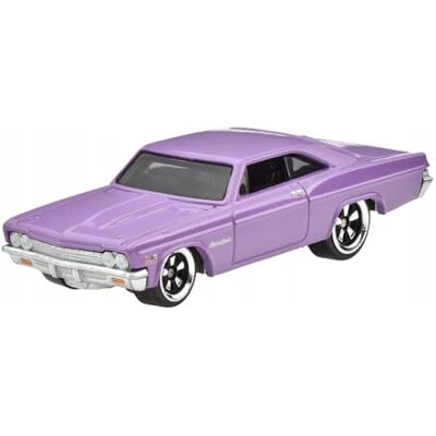 Hot Wheels FAST AND FURIOUS Auto 1966 Chevrolet Impala Modèle moulé sous pression Échelle 1:64 – Longueur 7 cm – HRW53 Hot Wheels FAST AND FURIOUS Auto 1966 Chevrolet Impala Modèle moulé sous pression Échelle 1:64 – Longueur 7 cm – HRW53