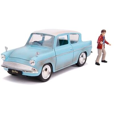 Jada 1:24 Harry Potter and 1959 Ford Anglia Die-Cast Vehicle Jada 1:24 Harry Potter and 1959 Ford Anglia Die-Cast Vehicle